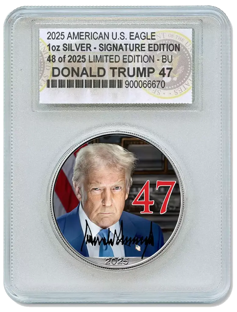 President Trump Official Portrait Silver Eagle Slabbed Reviews