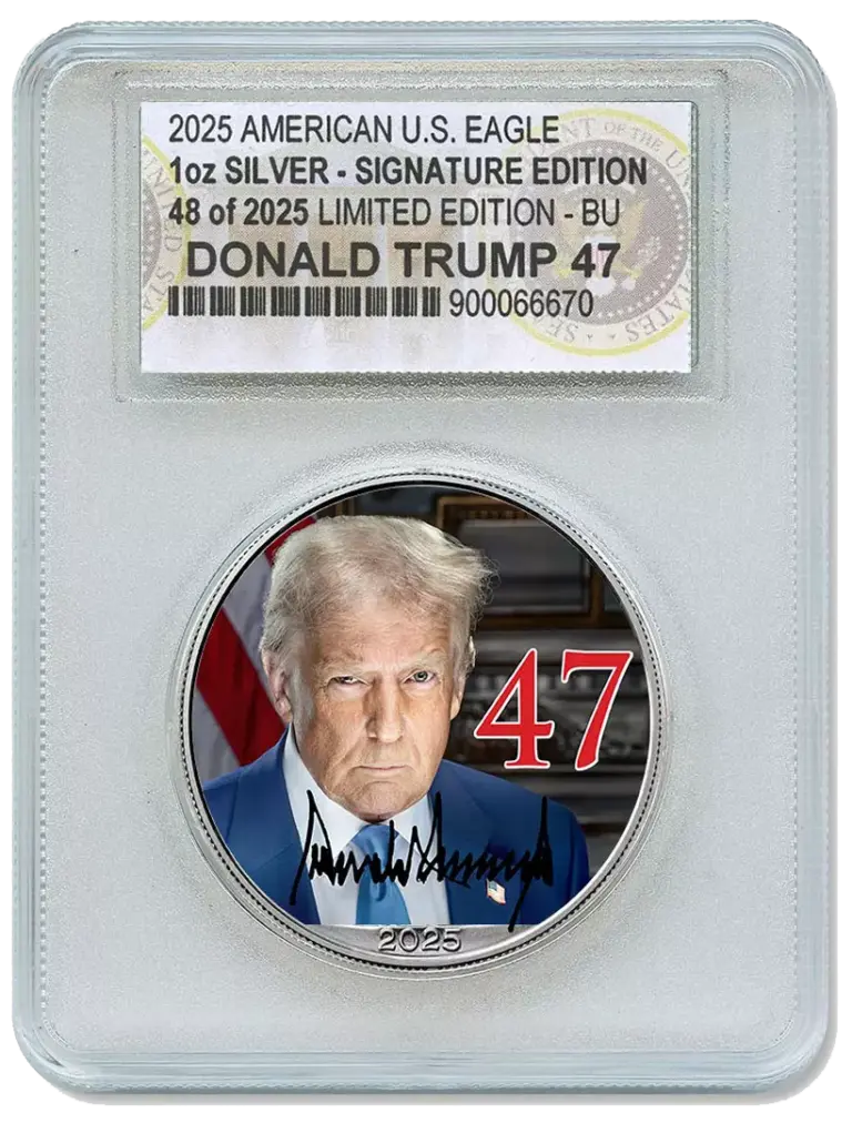 President Trump Official Portrait Silver Eagle Slabbed Reviews