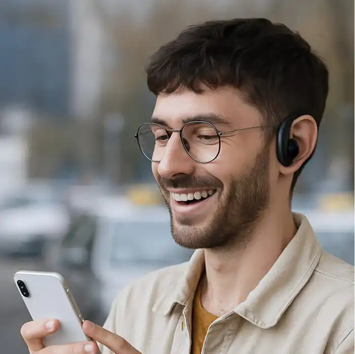 SonaBuds Translating Earbuds testing