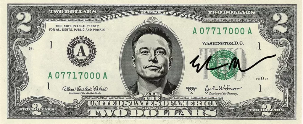Elon Musk $2 Bill Reviews