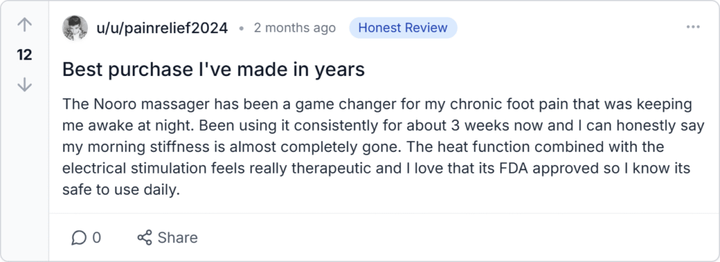 Nooro Whole Body Massager Reviews