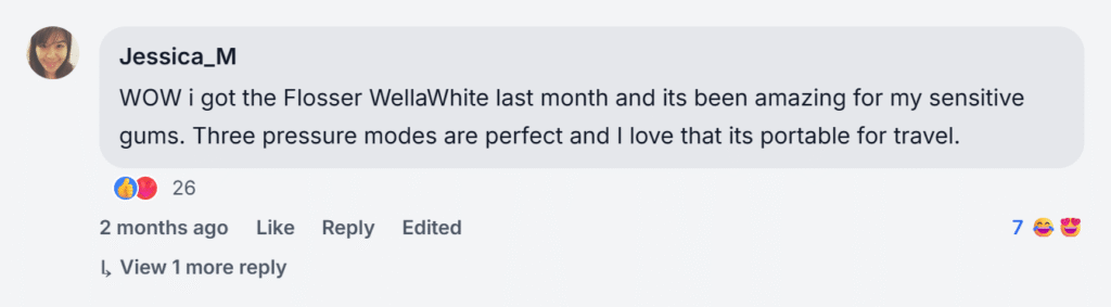 WellaWhite Water Flosser Reviews