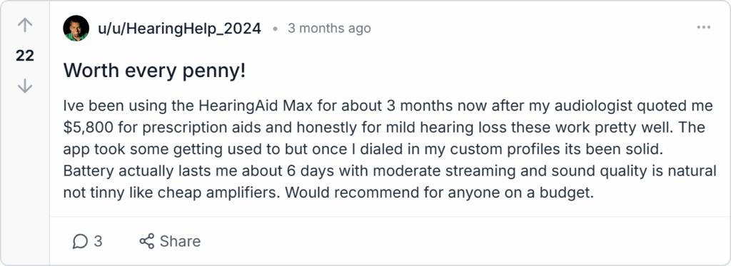 HearingAid Max Reviews