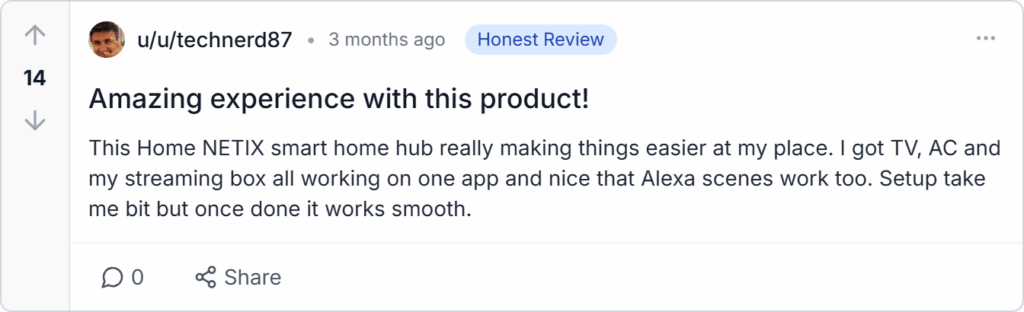 HomeNETIX Reviews