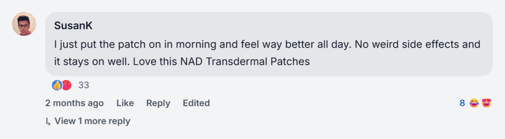 NAD Patches Reviews