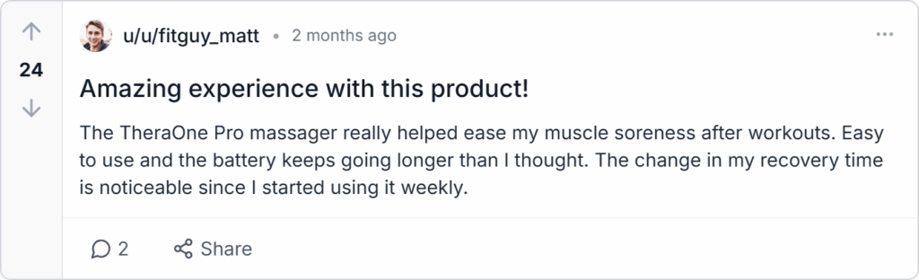 TheraOne Pro Reviews