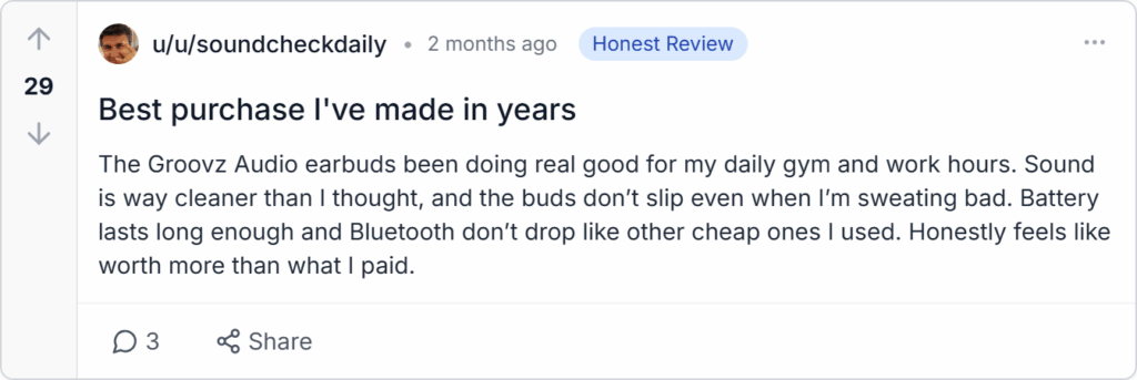 Groovz Audio Reviews