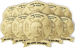 Elon Musk Gold Badges Reviews