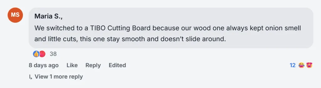 Facebook reviews
