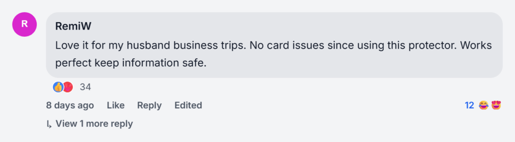 Void Card RFID Protector Reviews