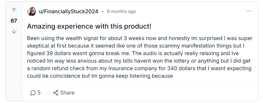 The Wealth Signal Reviews