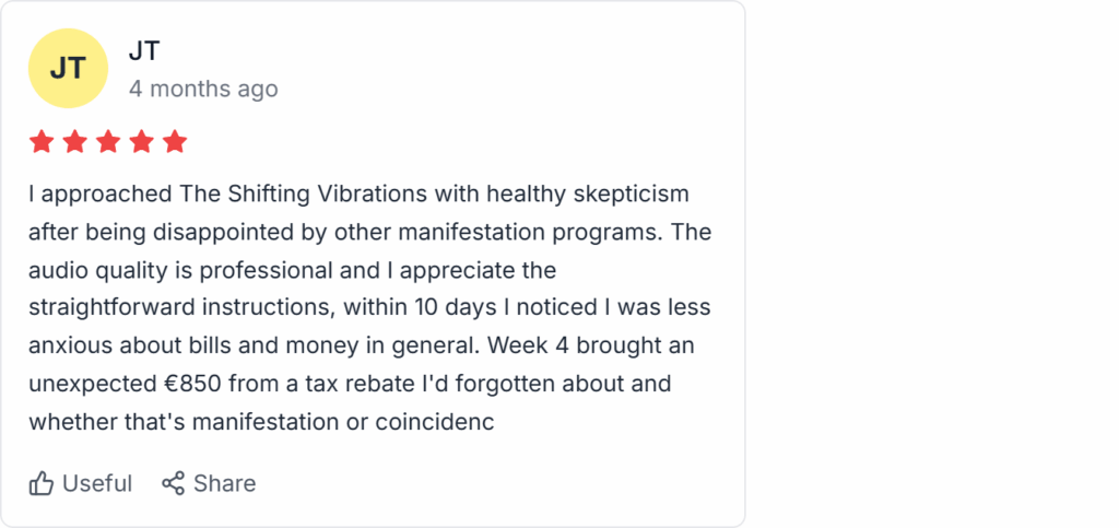 Shifting Vibrations Reviews