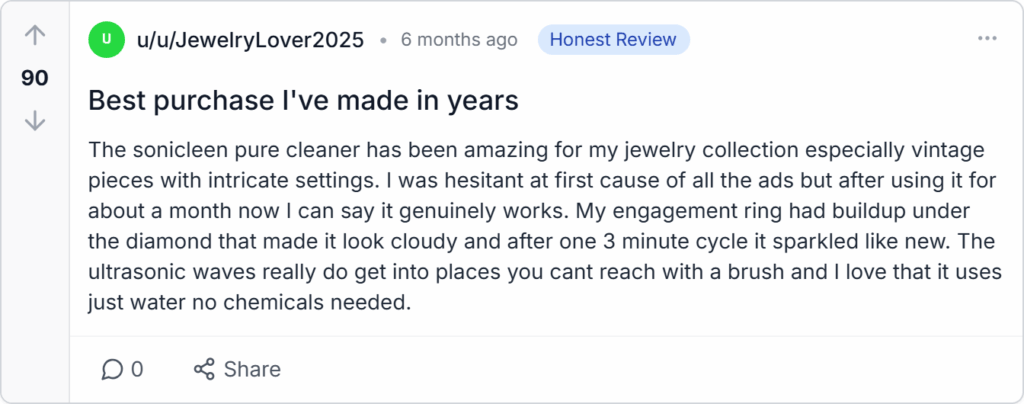 Sonicleen Pure Cleaner Reviews