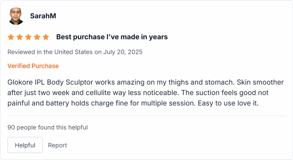 Glokore IPL Body Sculptor Reviews