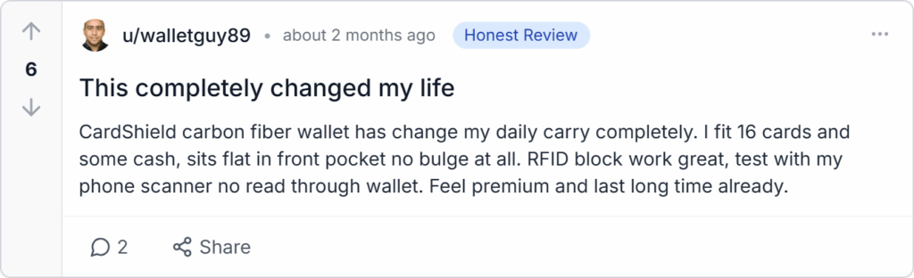 CardShield Reviews
