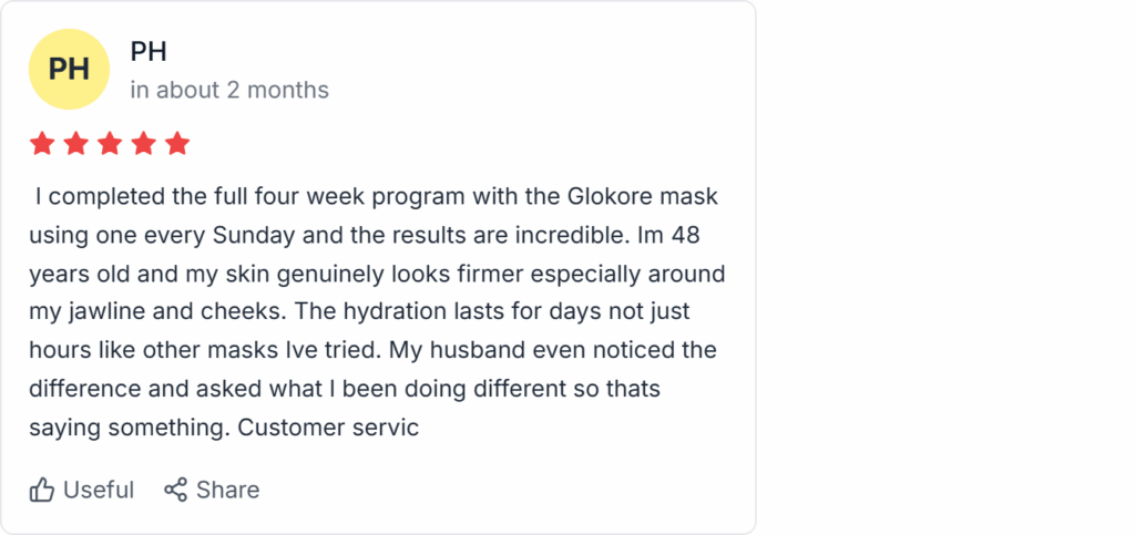 Glokore Bio-Collagen Mask Reviews