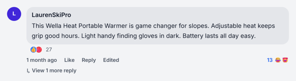 WellaHeat Hand Warmer Reviews