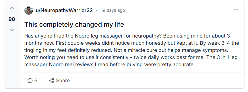 Nooro 3 in 1 Leg Massager Reviews