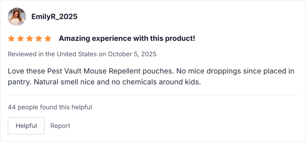 PestVault Mouse Repellent Pouches Reviews