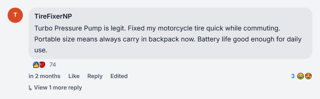 Turbo Pressure Reviews