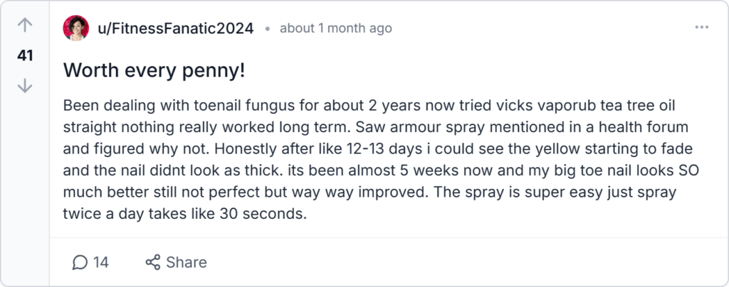 Armour Spray Reviews