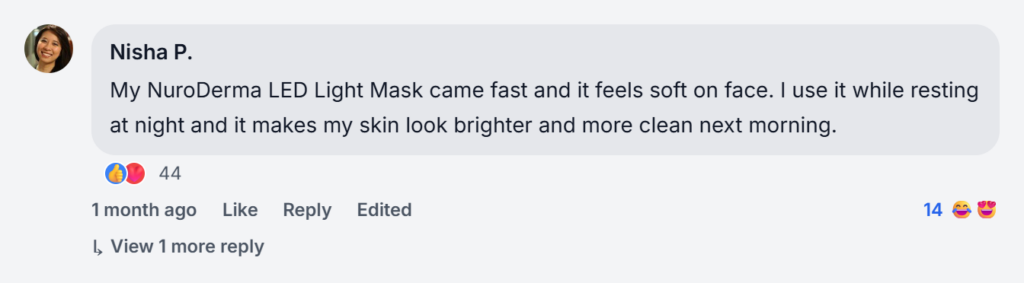 NuroDerma LED Light Mask Reviews