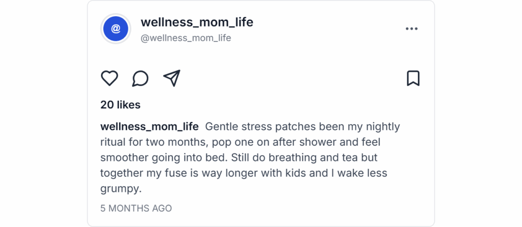 Gentle Patches Anti-Stress Patches Reviews