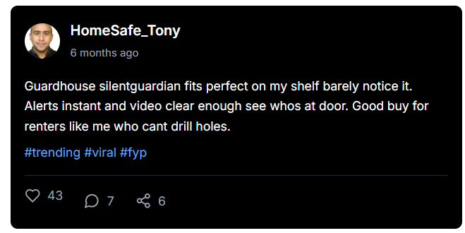 GuardHouse SilentGuardian Watch Eye Reviews