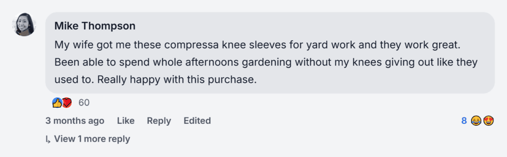 Compressa Compression Knee Sleeve Reviews