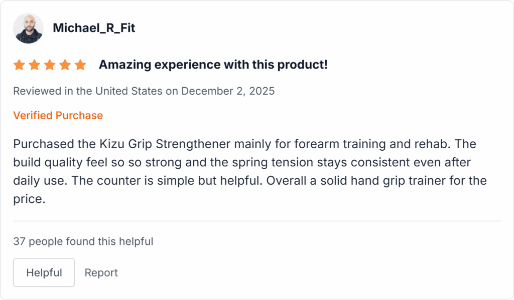 Kizu Grip Trainer Reviews