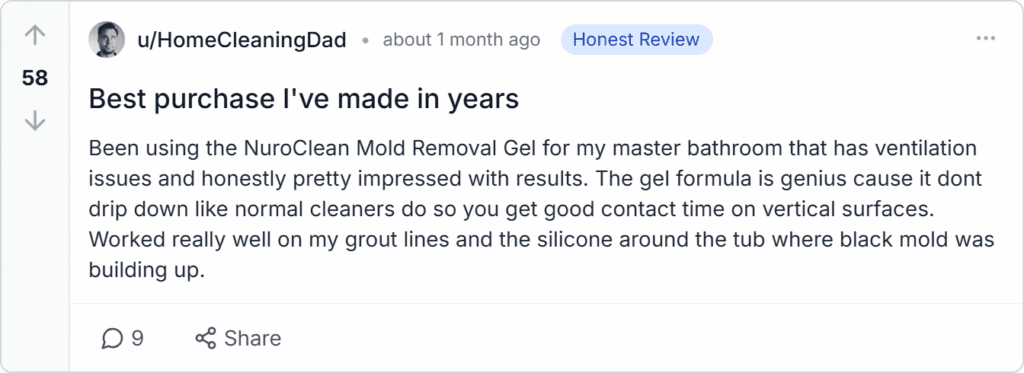 NuroClean Mold Remover Reviews