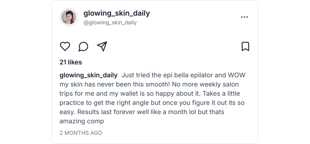 Epibella Reviews