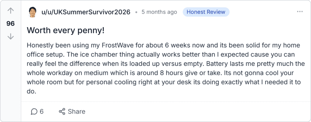 FrostWave Reviews