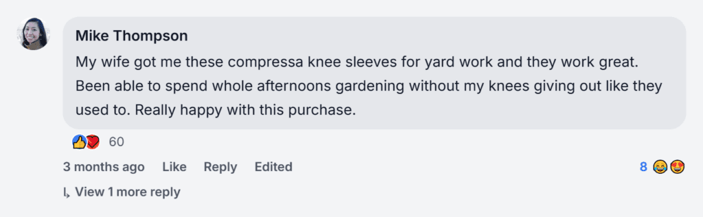 Compressa Compression Knee Sleeve Reviews