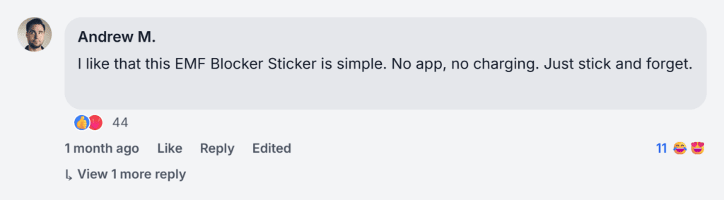 ODIN EMF Blocking Sticker Reviews