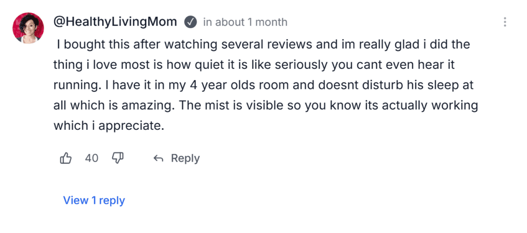 Clairu Air Humidifier Reviews