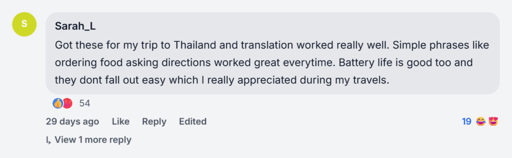 Earscribe SpeakFree Reviews