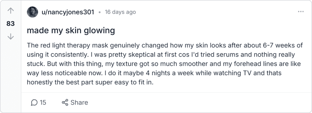 Red Light Mask Reviews