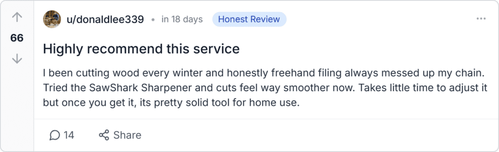 SawShark Blade Sharpener Review