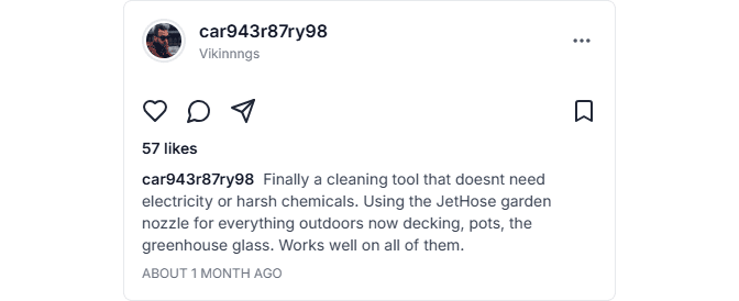 JetHose Pressure Nozzle Reviews