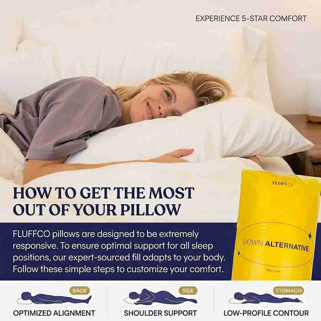 FluffCo Luxury Hotel Pillow Reviews 