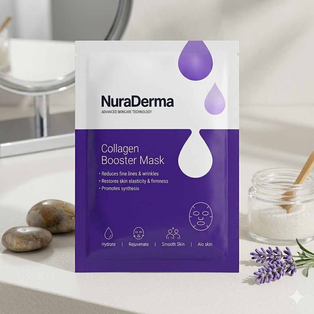 NuraDerma Collagen Face Mask Reviews 