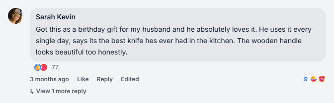 facebook review