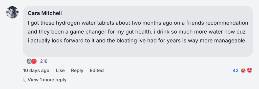 Hydrogen Water Tablets Reviews
