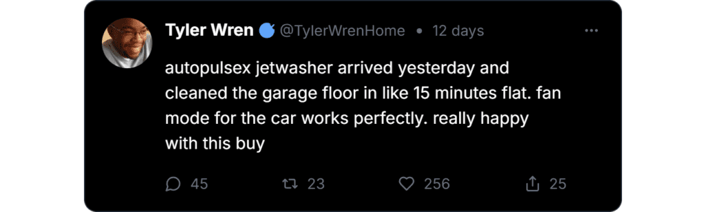 AutoPulseX Jet Washer Reviews