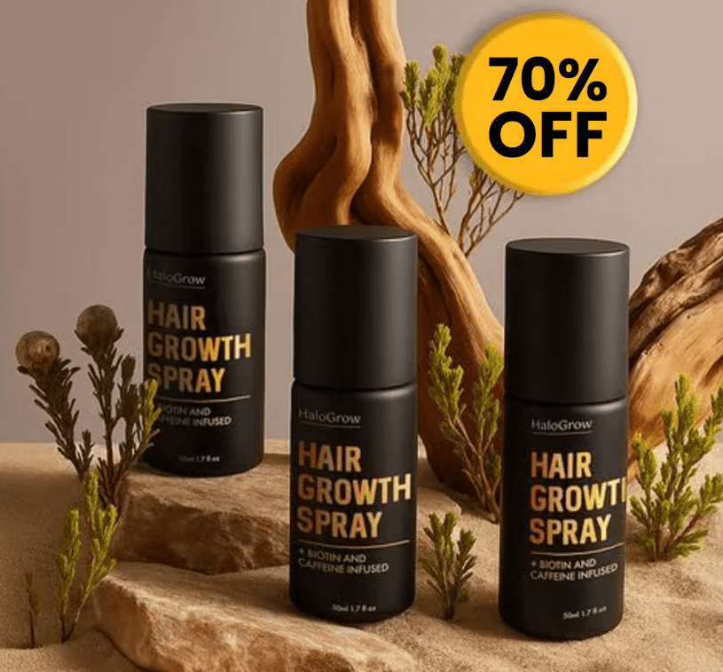 HaloGrow Hair Spray for Men Reviews