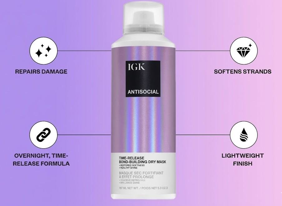 IGK Antisocial Hair Mask Reviews 