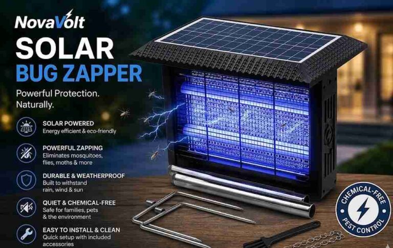 NovaVolt Solar Bug Zapper Reviews