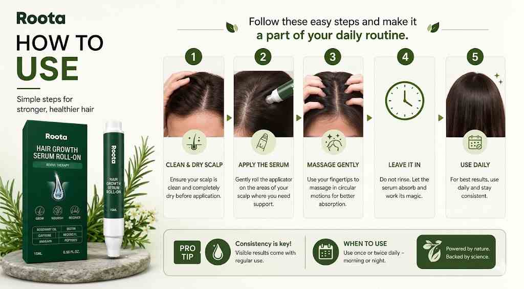Roota Hair Growth Serum for Women Reviews