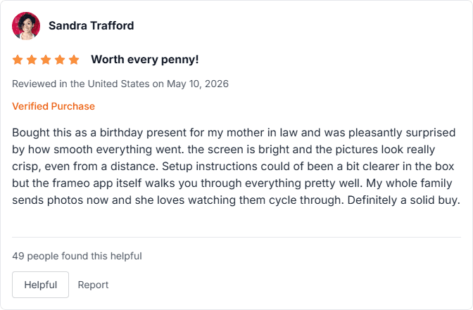 amazon review